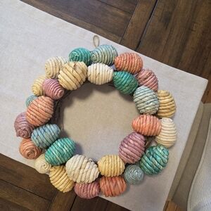Threshold Pastel Coastal Rope Easter Egg Wreath